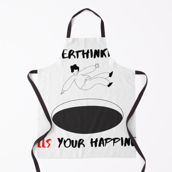 Item preview, overthinking kills your happiness designed and sold by Swiftpanther.
