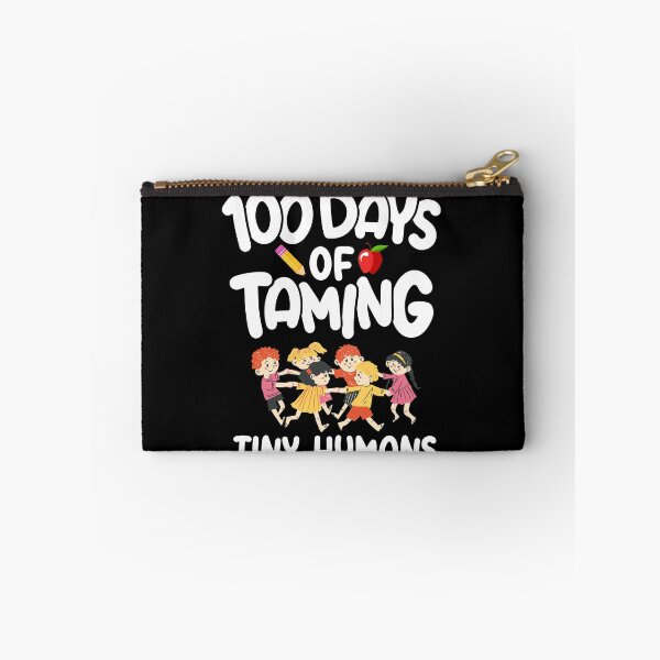 Item preview, Happy 100th Day Of School Teacher Taming Tiny humans - Teacher 100th Day of School Student 100 Days of School Gamer  designed and sold by ohmier.