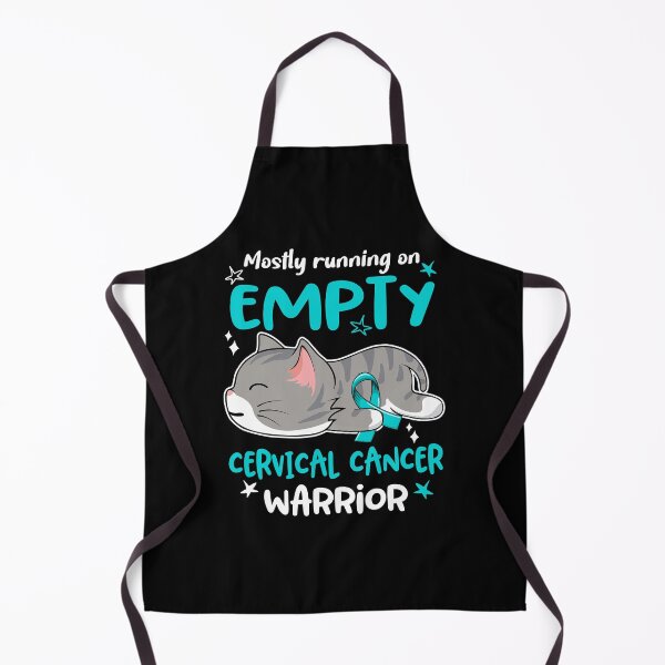 Item preview, Cervical Cancer Awareness, Mostly Running on Cervical Cancer Warrior designed and sold by Tammyilaria.