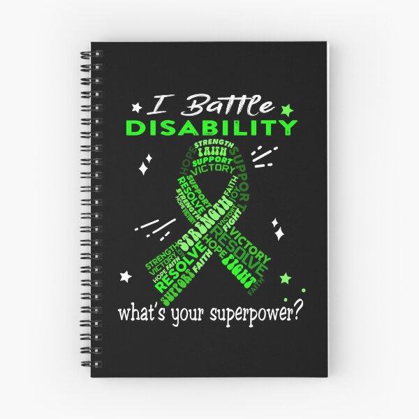 Item preview, Disability Warrior, I Battle Disability What's Your Superpower? designed and sold by Greggwillard.