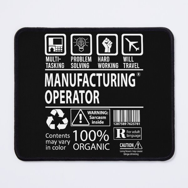 Item preview, Manufacturing Operator T Shirt - MultiTasking Certified Job Gift Item Tee designed and sold by sabinacsnm.