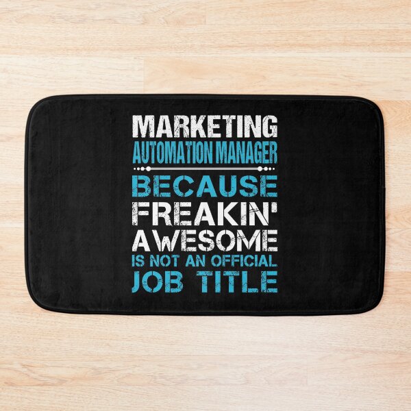 Item preview, Marketing Automation Manager T Shirt - Freaking Awesome Job Gift Item Tee designed and sold by oetate4774.