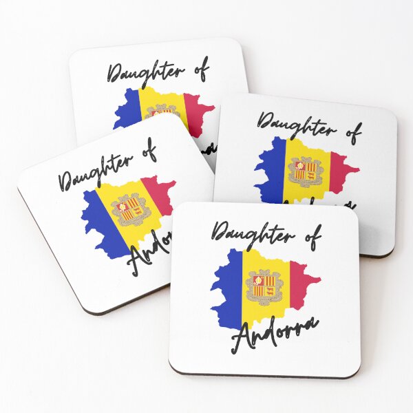 Item preview, Daughter of Andorra Map Flag designed and sold by NovawayDirect.