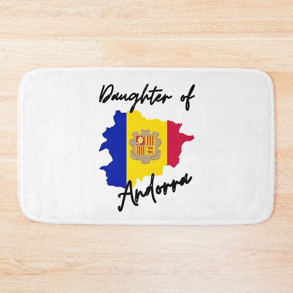 Item preview, Daughter of Andorra Map Flag designed and sold by NovawayDirect.