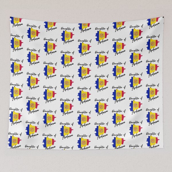 Item preview, Daughter of Andorra Map Flag designed and sold by NovawayDirect.