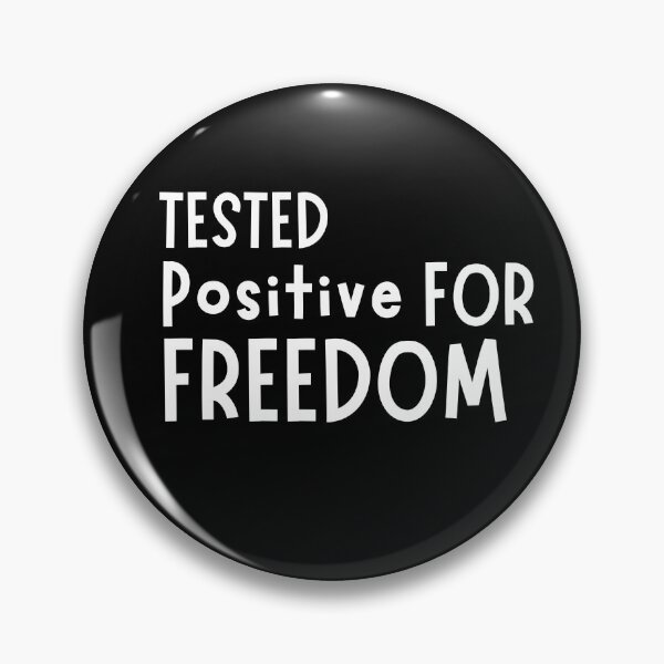 Item preview, i tested positive for freedom designed and sold by Hoetoons.