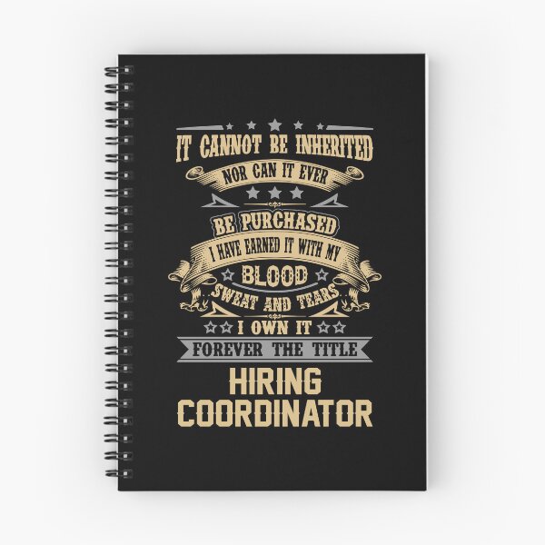 Item preview, Hiring Coordinator T Shirt - Forever The Title Job Gift Item Tee designed and sold by celiagomez456.