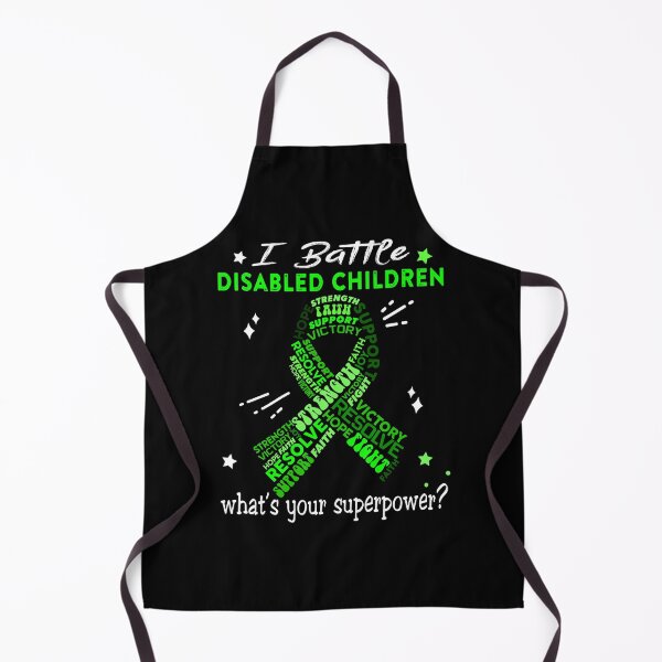 Item preview, Disabled Children Warrior, I Battle Disabled Children What's Your Superpower? designed and sold by Greggwillard.