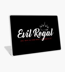Evil Regal - White Laptop Skin