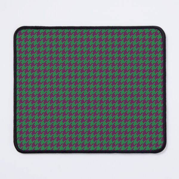 Item preview, Hounds Tooth Classic Pope Purple and Green designed and sold by DiscoGypsyFish.