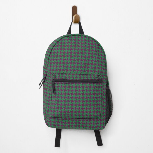 Item preview, Hounds Tooth Classic Pope Purple and Green designed and sold by DiscoGypsyFish.