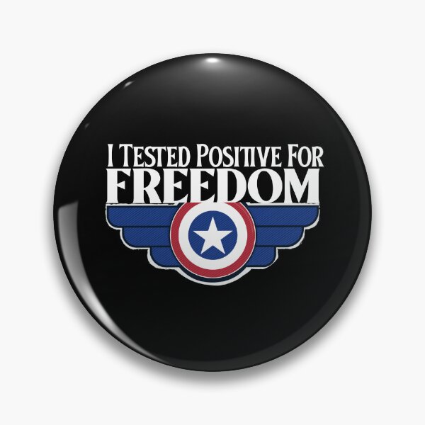Item preview, i tested positive for freedom designed and sold by Hoetoons.