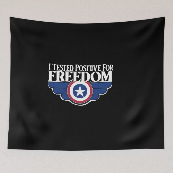 Item preview, i tested positive for freedom designed and sold by Hoetoons.