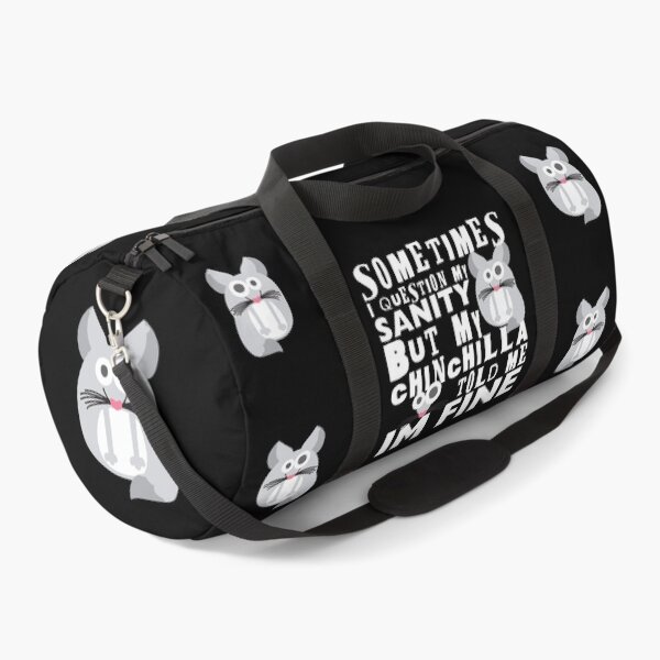 Item preview, Sometimes I question my sanity but my chinchilla told me i'm fine | Crazy chinchilla designed and sold by crazycollective.