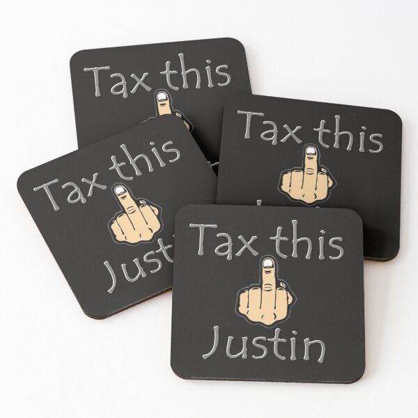 Item preview, Canada Justin Trudeau Carbon Tax Middle Finger     designed and sold by Pyramidappa.