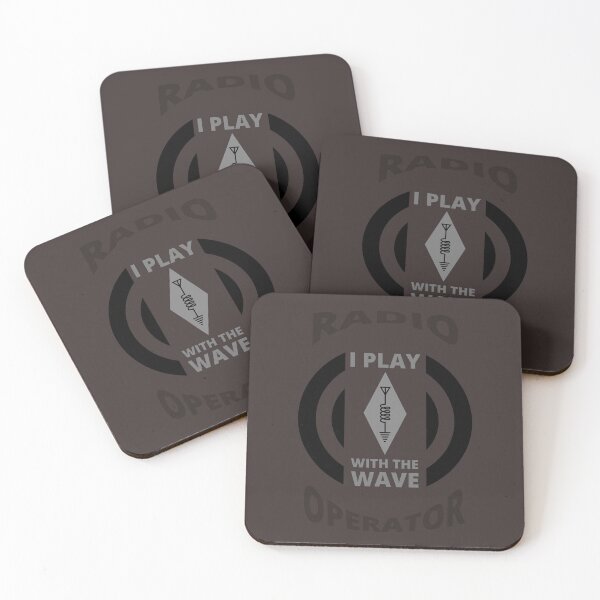 Item preview, I Play With The Wave - Radio Operator designed and sold by Tatzki-Design.