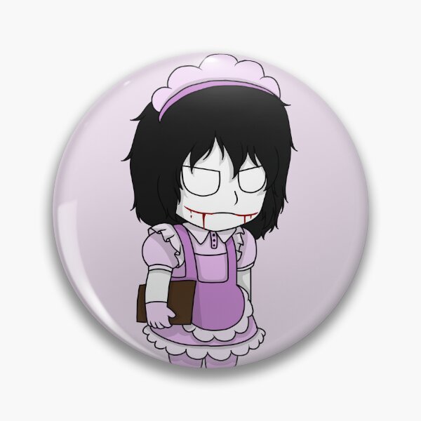 Item preview, jefff the killer maid chibi designed and sold by EveryCuteThings.