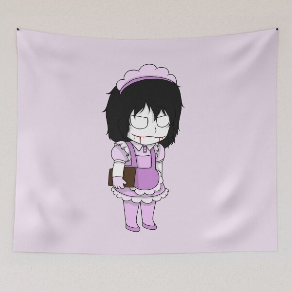 Item preview, jefff the killer maid chibi designed and sold by EveryCuteThings.