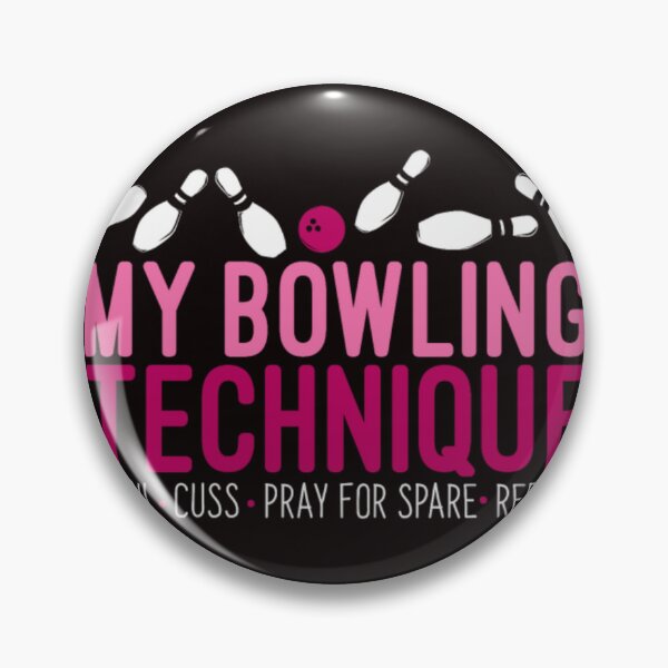 Item preview, Funny Bowling Bowler - My Bowling Technique designed and sold by Knook3452.