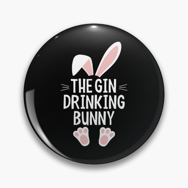 Item preview, The gin drinking bunny designed and sold by PaulSDesign.