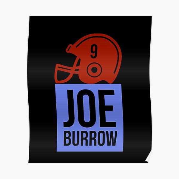 Joe Burrow Poster Art Sports Corridor Restaurant Decoration 5 Canvas Poster  Wall Art Decor Print Picture Paintings for Living Room Bedroom Decoration