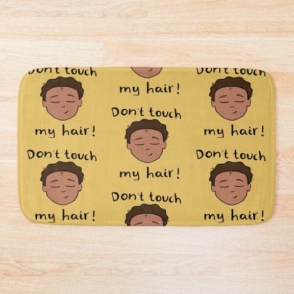 Item preview, Don't touch my hair! designed and sold by Curls-n-Coffee.
