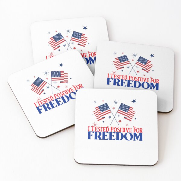 Item preview, i tested positive for freedom designed and sold by Hoetoons.