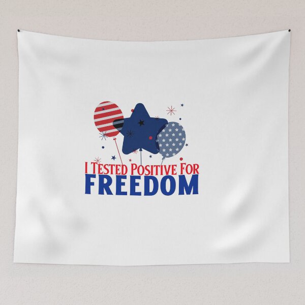 Item preview, i tested positive for freedom designed and sold by Hoetoons.