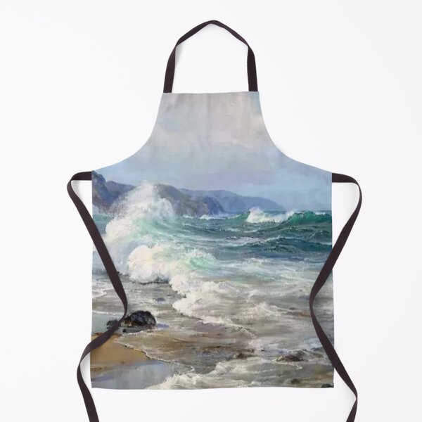 Item preview, Dynamic Ocean Wave Colliding with Shoreline designed and sold by SweetMySpot.