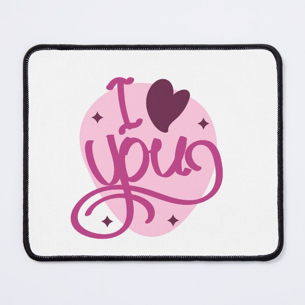 Item preview, I love you with love stiker designed and sold by I'm  Redz.