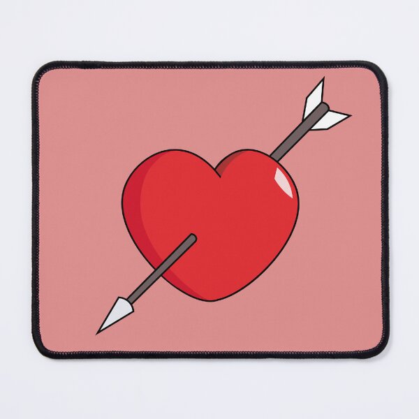 Item preview, Arrow pierced heart designed and sold by Zip-Zup.
