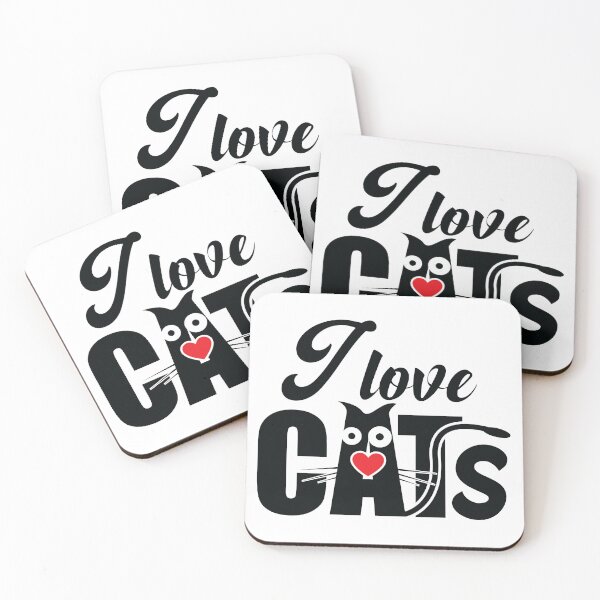 Item preview, I love cats designed and sold by RavenPhotoUK.