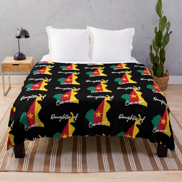 Item preview, Daughter of Cameroon Map Flag designed and sold by NovawayDirect.