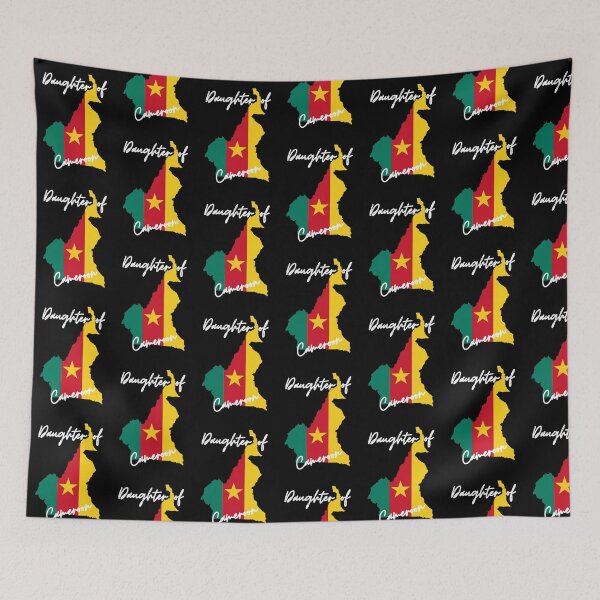 Item preview, Daughter of Cameroon Map Flag designed and sold by NovawayDirect.
