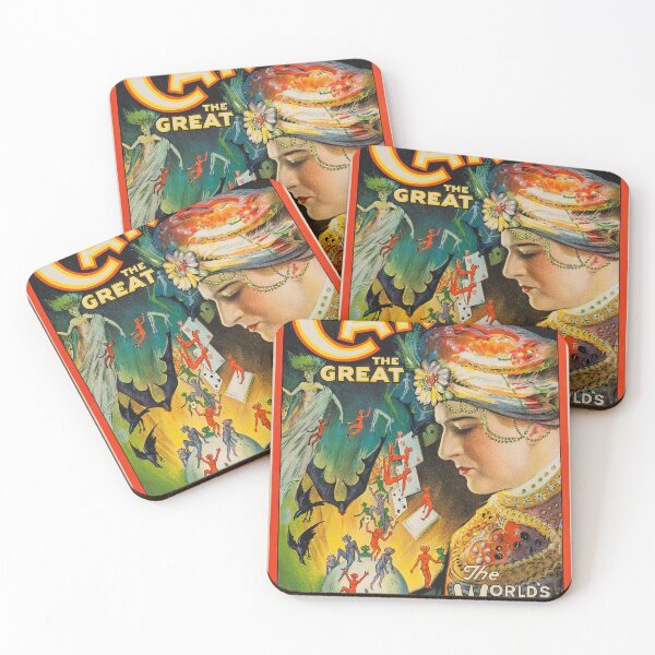 Item preview, Vintage magic poster Carter designed and sold by Vintage Designs +.