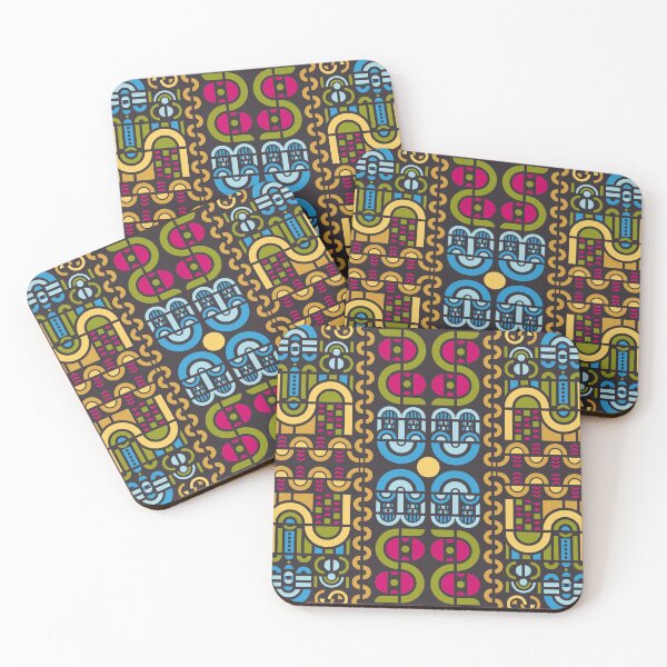 Item preview, The Crazy Maze 2 | Playful geometry with harmonious colors  designed and sold by Dibujo Divertido.
