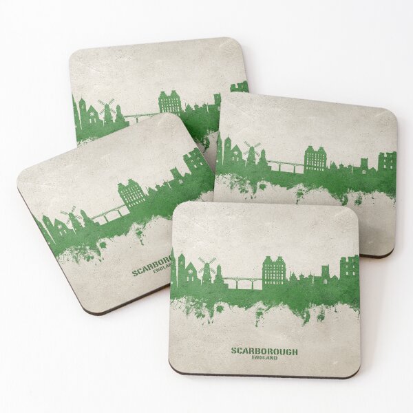 Item preview, Scarborough England Skyline designed and sold by ArtPrints.