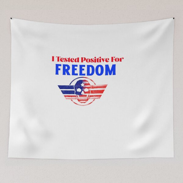 Item preview,  i tested positive for freedom designed and sold by Hoetoons.