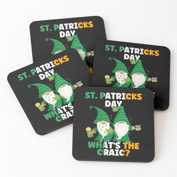 Item preview, ST. PATRICKS DAY, WHAT'S THE CRAIC, FECKING EEJIT,  designed and sold by R B Chrystal.