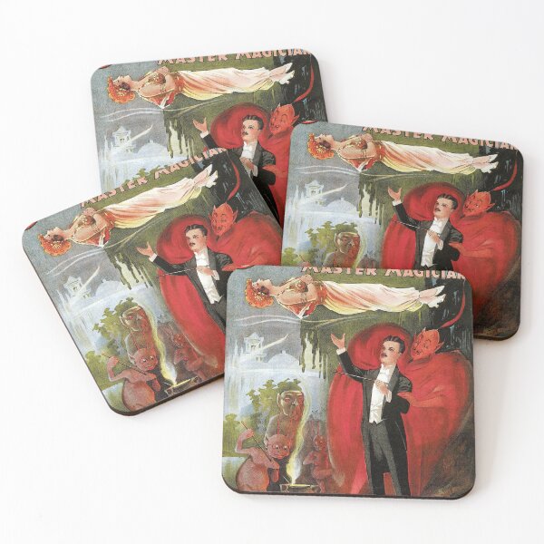 Item preview, vintage Blackstone Master Magician poster designed and sold by Vintage Designs +.