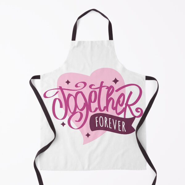 Item preview, Together forever with love stiker designed and sold by I'm Redz.