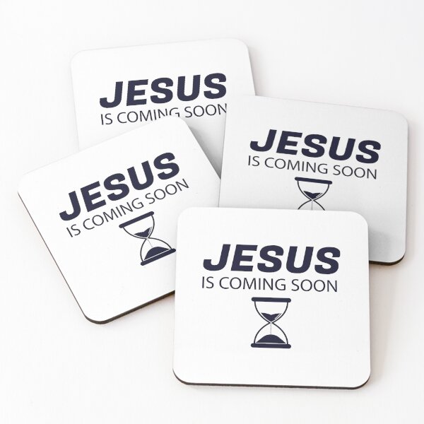 Item preview, Jesus is coming soon sand clock designed and sold by KateHortone.