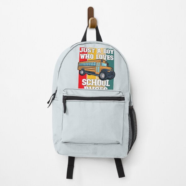 Item preview, Just A Boy Who Loves School Buses Cute Bus Lovers Retro Kids designed and sold by KateHortone.