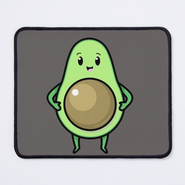 Item preview, Happy Kawaii Avocado designed and sold by ProtonProject.
