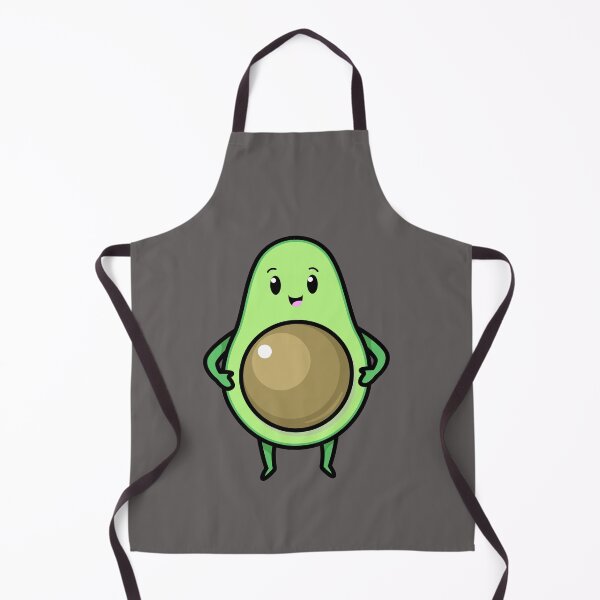 Item preview, Happy Kawaii Avocado designed and sold by ProtonProject.
