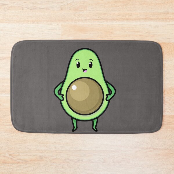 Item preview, Happy Kawaii Avocado designed and sold by ProtonProject.