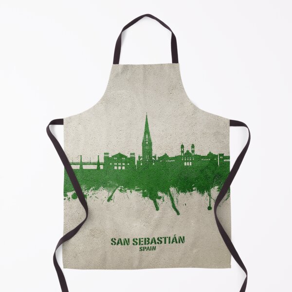 Item preview, San Sebastian Spain Skyline designed and sold by ArtPrints.