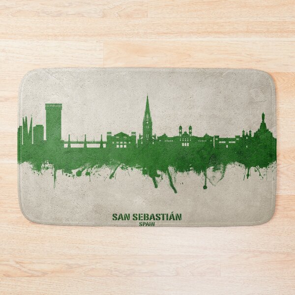 Item preview, San Sebastian Spain Skyline designed and sold by ArtPrints.