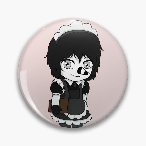 Item preview, laughing jack maid chibi designed and sold by EveryCuteThings.