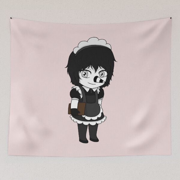 Item preview, laughing jack maid chibi designed and sold by EveryCuteThings.